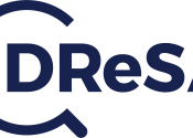 DReSA logo with letters in a dark blue font.