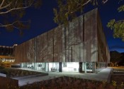 External view of NCI building at night