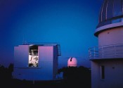 The Australian National University's 2.3m telescope at Siding Spring Observatory in northwest New South Wales.