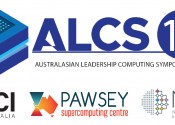 The ALCS logo on top of the NCI, Pawsey and NeSI logos.