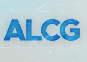 The letters A, L, C and G in blue on a translucent background showing computer imagery.