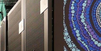The Gadi supercomputer with artwork